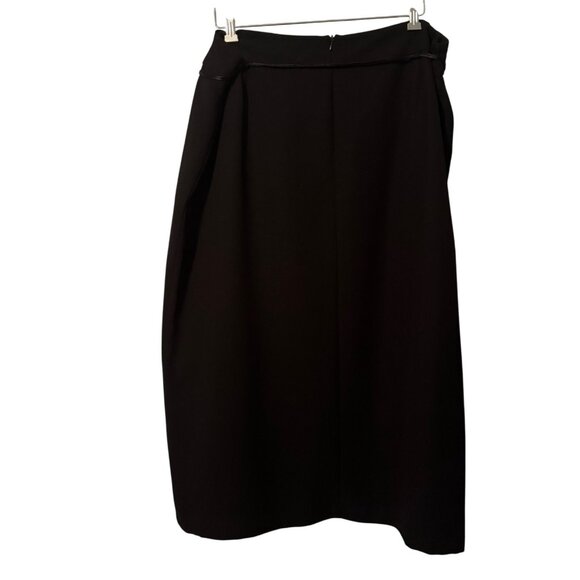 Emma James Black  Skirt With Decorative Chain Detail For Women Size 20W - Picture 7 of 12